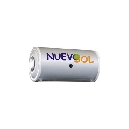 Nuevosol 200lt μπόιλερ ηλιάκου glass διπλής ενέργειας