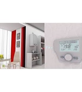 ΕΠΙΤΟΙΧΟΣ ΛΕΒΗΤΑΣ BAXI NUVOLA PLATINUM+ 24GA ΣΥΜΠΥΚΝΩΣΗΣ ΑΕΡΙΟΥ-ΥΓΡΑΕΡΙΟΥ ΜΕ ΚΑΜΙΝΑΔΑ