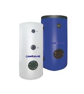 Cosmosolar SK-200 4,10 200Lt ηλιακό βεβιασμένης glass 2 Χ 2,05 τμ επιλεκτικός 2 εναλλάκτες