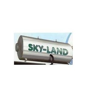 Skyland BLIN 200 lt Inox Boiler Ηλιακού Τριπλής Ενέργειας