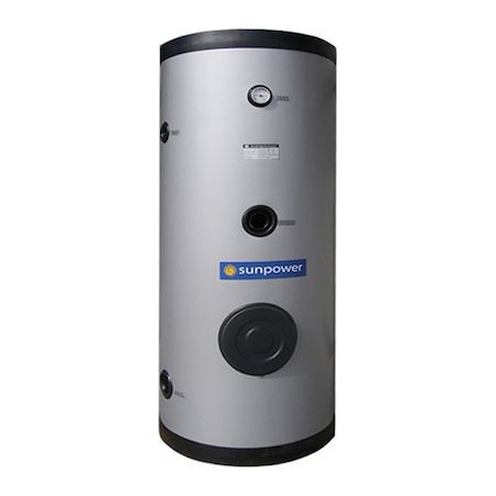 Κάθετο Θερμοδοχείο 750L 2Ε (μπόϊλερ) Κάθετo Λεβητοστασίου Εμαγιέ (SUNPOWER)