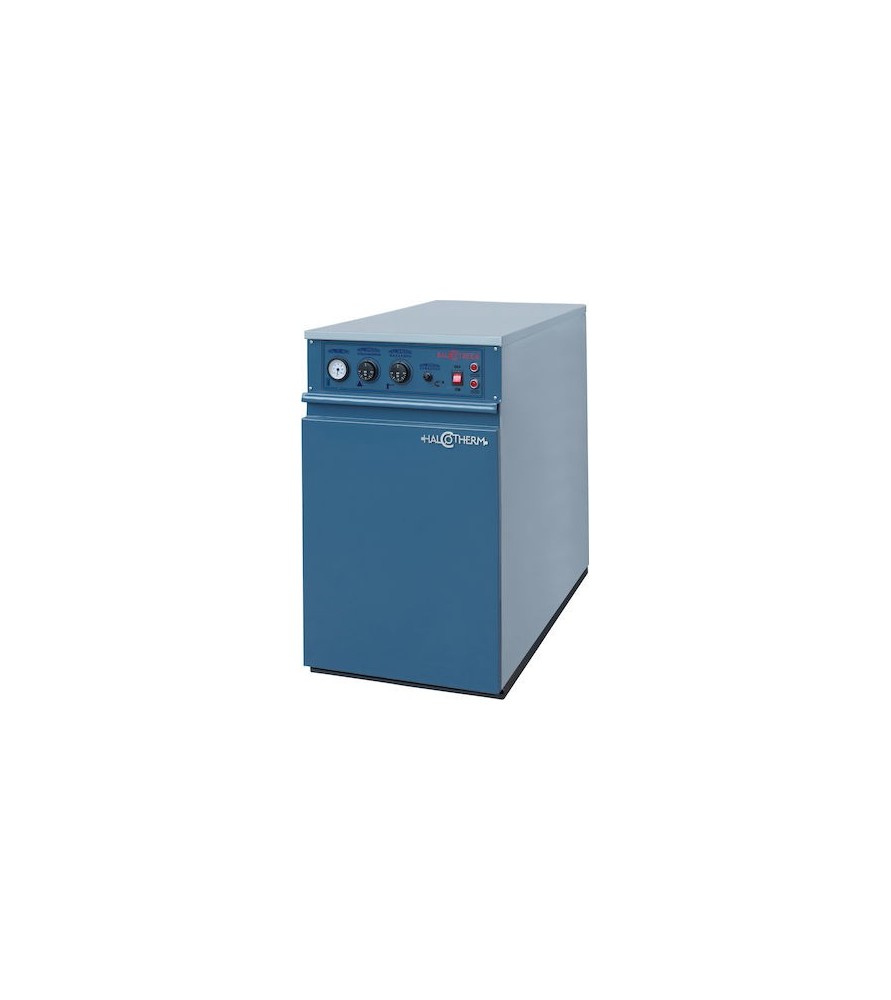 HALCOTHERM MS 40 40.000 kcal Ατομική μονάδα πετρελαίου συμπύκνωσης Inox
