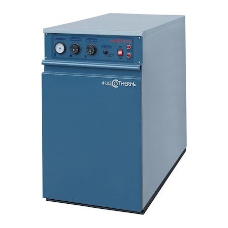 HALCOTHERM MS 40 40.000 kcal Ατομική μονάδα πετρελαίου συμπύκνωσης Inox