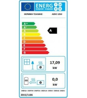 Thermiki Aero 1050 - Αερόθερμη Σόμπα ξύλου από Χάλυβα 17kw