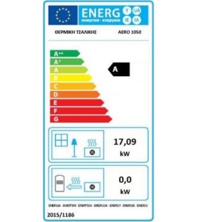 Thermiki Aero 1050 Σόμπα ξύλου από Χάλυβα ΑΕΡΟΘΕΡΜΗ