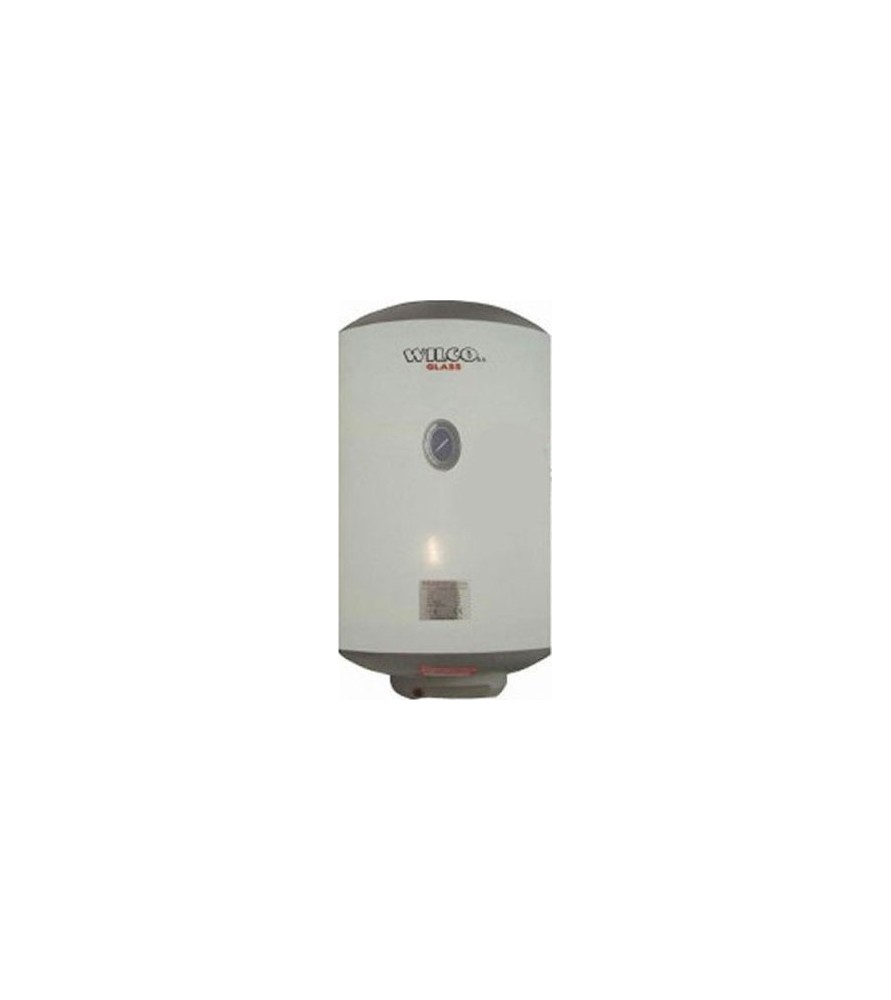 Ηλεκτρικός θερμοσίφωνας WILCO titanium glass 80 lt Κάθετος