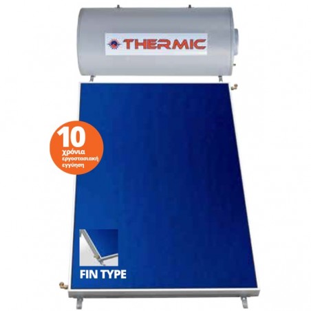 Thermic CT IN 150 lt inox διπλής με επιλεκτικό συλλέκτη 2,25m² ταράτσας