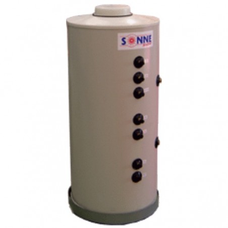 Sonne δοχείο αδρανείας χάλκινο με δύο εναλλάκτες Τ 120 307/100/2 (120 lt)