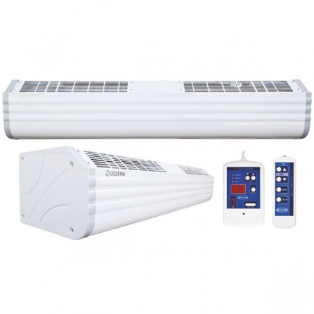 Olefini αεροκουρτίνα θερμαινόμενη χαμηλής παροχής APEH – 15 , πλάτος πόρτας 1.4 Μ