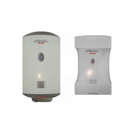 Ηλεκτρομπόιλερ Wilco titanium glass 100Lt 4Kw Οριζόντιο