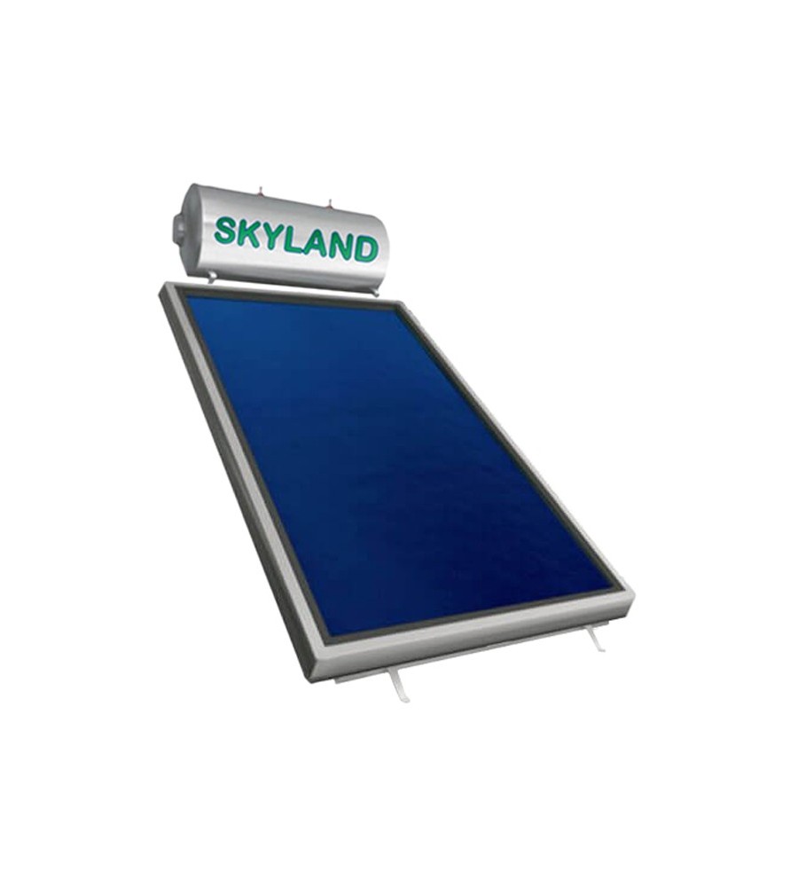 Skyland EIN 200Lt 3.06τμ inox boiler ηλιακός τριπλής κάθετος επιλεκτικός