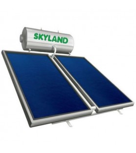 Skyland Ηλιακός GLD 300/4.60 ΚΑΘ (300 lt) glass με 4.60 m² διπλής ενεργείας (12 Άτοκες Δόσεις)