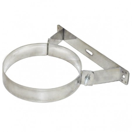 Technometal στηρίγματα ενισχυμένα καμινάδας  διπλού τοιχώματος Φ 125/180 με πάχος υλικού 2.00 mm