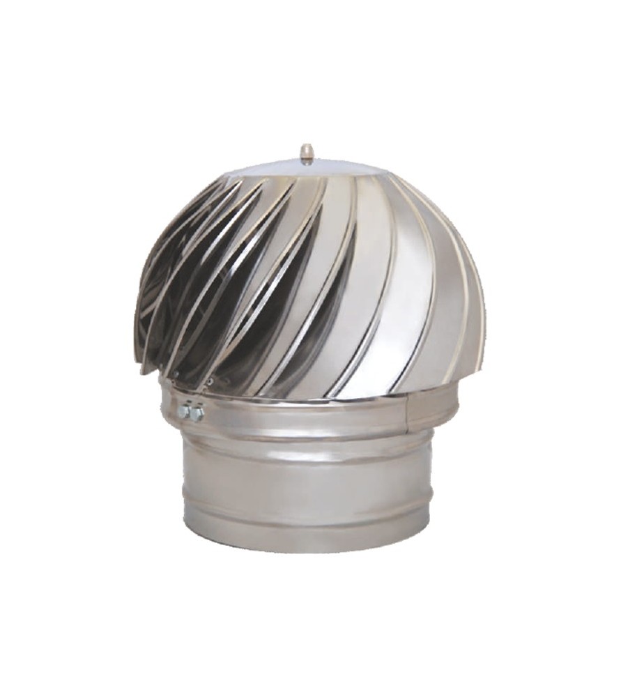 Technometal απόληξη Περιστροφική μπάλα Φ 180 από ανοξείδωτο χάλυβα