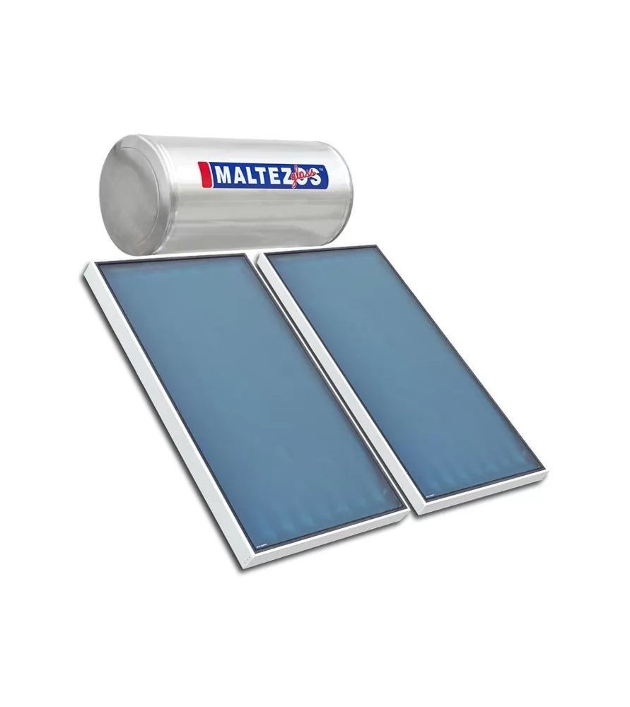 Ηλιακος Θερμοσιφωνας Maltezos Glass GL 200Lt /3E/ 2 SAC 100x150