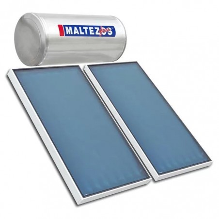 Ηλιακος Θερμοσιφωνας Maltezos Glass GL 200Lt /3E/ 2 SAC 100x150