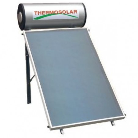 Thermosolar Ηλιακός 150 lt glass 2 m² διπλής ενεργείας (12 Άτοκες Δόσεις)