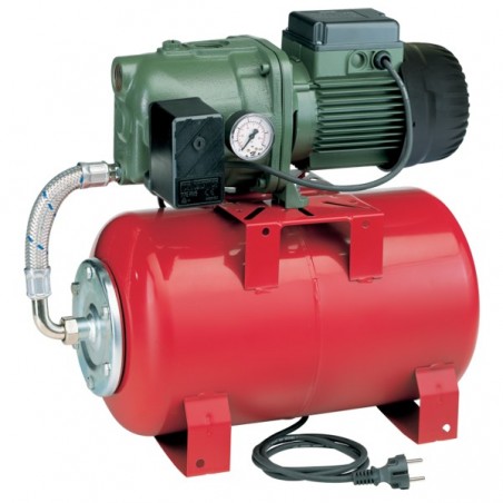 DΑΒ JET 200 M-P (100 Lt) Κομπλέ Πιεστικό συγκρότημα Οριζόντιο Μονοφασικό HP 1.50 Μικρού τύπου (220 V)