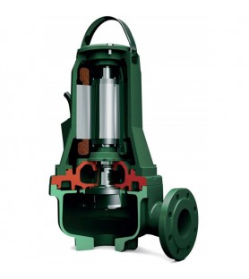 DΑΒ FKV 80 40.2 T5 Αντλία Αποστράγγισης με Φτερωτή τύπου Vortex Τριφασική HP 5.5