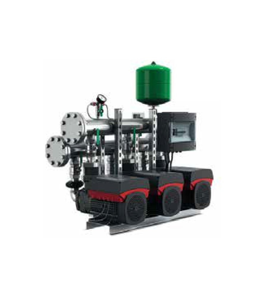 Grundfos 2 CME 3-05 (1.10 kw) Πιεστικό Συγκρότημα Με 2 Αντλίες και Σταθερή Πίεση