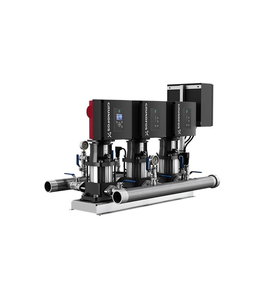 Grundfos 3 CRE 3-11 (PE + N) Πιεστικό Συγκρότημα Με 3 αντλίες Τριφασικό (1.50 kw)