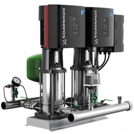 Grundfos 2 CRE 3-5 (PE) Πιεστικό Συγκρότημα Με 2 αντλίες Τριφασικό (0.75 kw)