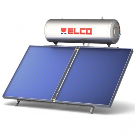 ELCO Ηλιακός EL-300 SOL-TECH S2/4.0 (300lt) glass με 4.0 m² διπλής ενεργείας (12 Άτοκες Δόσεις)