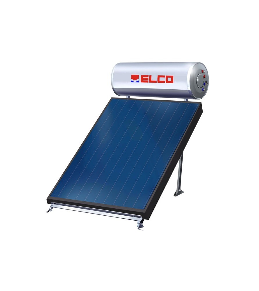 ELCO Ηλιακός EL-160 SOL-TECH S2/2.5 (160lt) glass με 2.5 m² διπλής ενεργείας (12 Άτοκες Δόσεις)