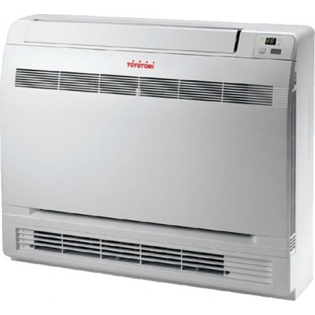 Toyotomi CON36INECR32/CON36OUECR32 Kλιματιστικό δαπέδου μικρών διαστάσεων R32 WiFi Standard 12.000 btu/h A++/A+++