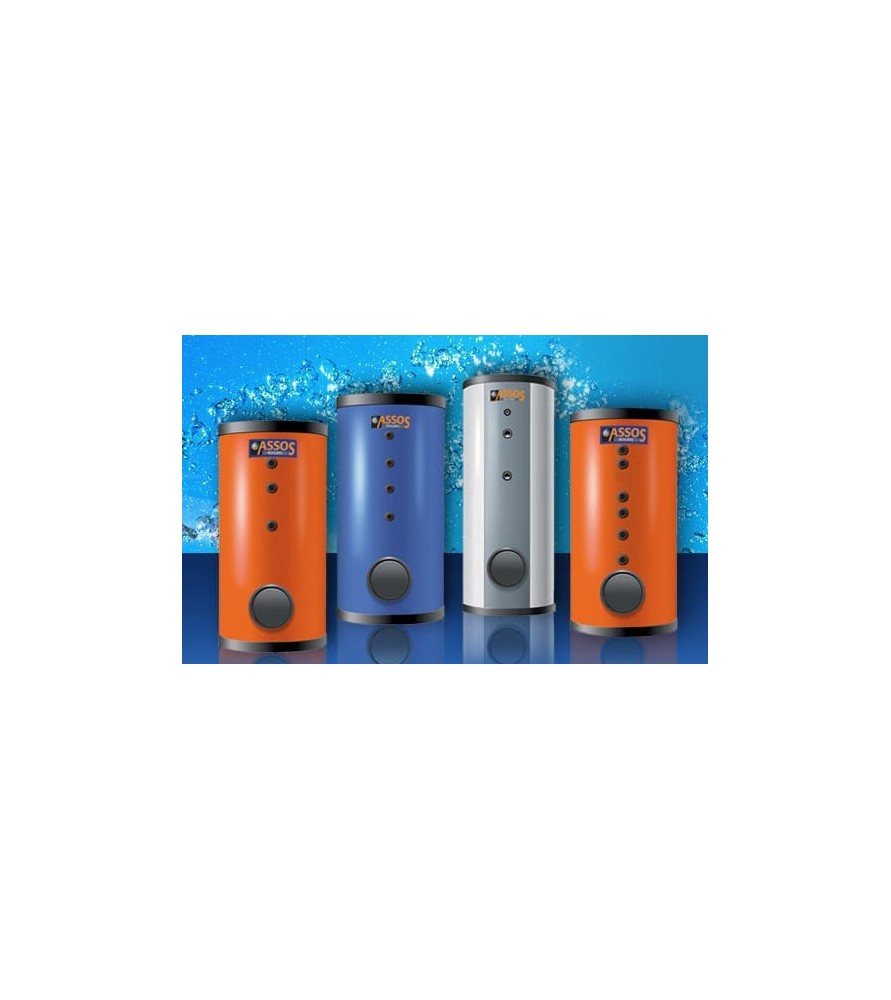 Assos BL1 1000 L Boiler Λεβητοστασίου Με 1 Εναλλακτη