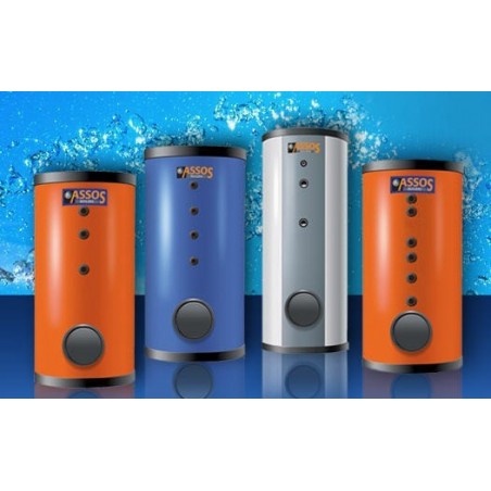 Assos BL2 500-A Boiler Λεβητοστασίου Με 2 Εναλλάκτες Για Αντλία Θερμότητας