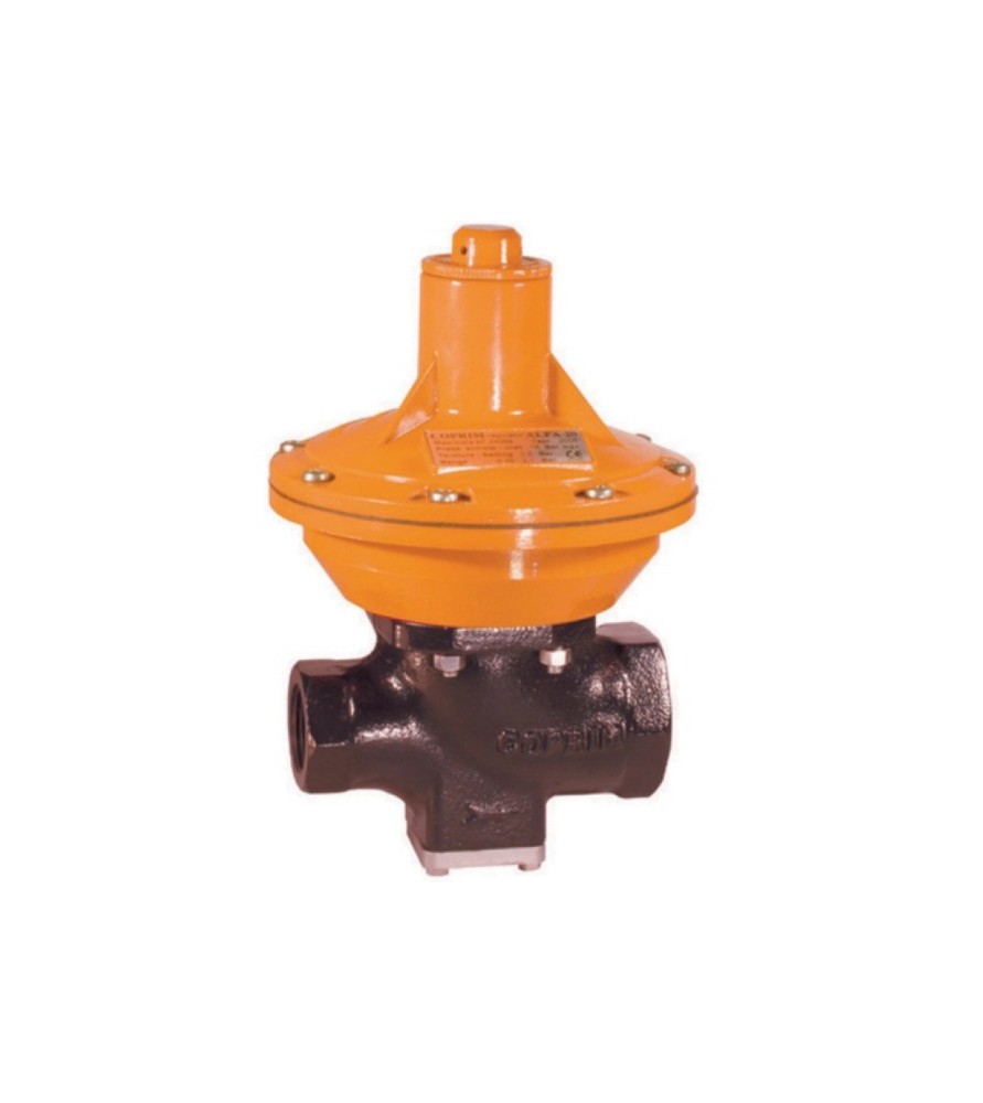 COPRIM ALFA 20 BP 203.10.11.21 Ρυθμιστής Υγραερίου – Φυσικού Αερίου Χαμηλής Πίεσης (200 kg/h)