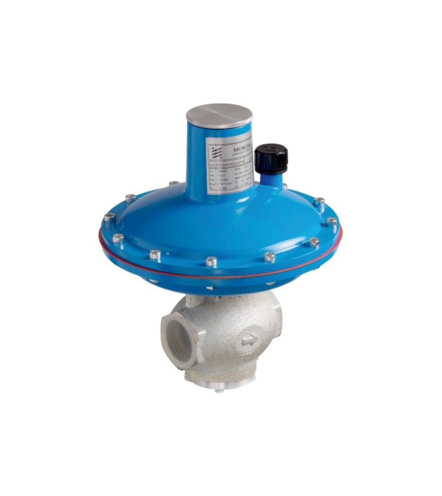 MONDIAL FGB 200 TR 210.10.20.21 Ρυθμιστής Υγραερίου – Φυσικού Αερίου Υψηλής Πίεσης με βαλβίδα μπλοκαρίσματος