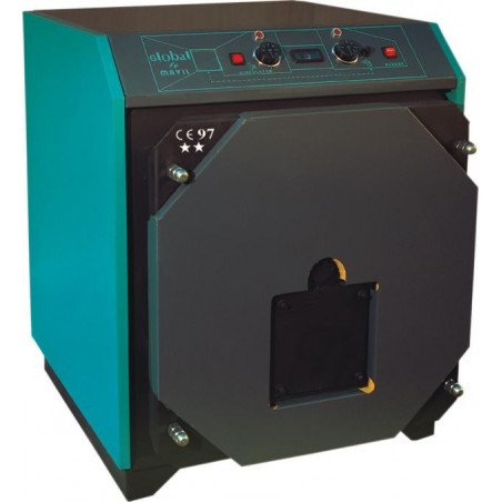  MAVIL GLOBAL GL 40 Λέβητας χαλύβδινος 40.000-44.000kcal 51,1KW) με πίνακα οργάνων
