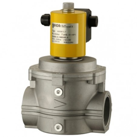 TECNOCONTROL 223.12.58.18 Ηλεκτρομαγνητική Βαλβίδα αυτόματης επαναφοράς N.C.  Βιδωτών άκρων με Διάμετρο 2”