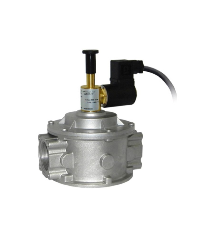 MADAS Ηλεκτρομαγνητική Βαλβίδα Αντιεκρηκτικού τύπου Ν.C. χειροκίνητης επαναφοράς Αλουμινίου με Διάμετρο ¾”