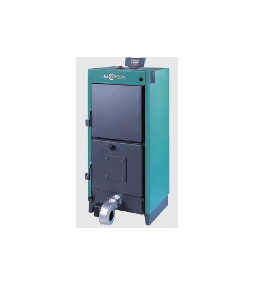 HALCOTHERM HL4X 120 Λέβητας Ξύλου 4 διαδροµών καυσαερίων 120.000 Kcal/h