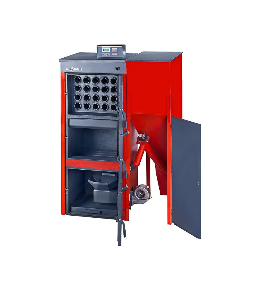 HALCOTHERM LNXP 40 Λέβητας pellet 3 διαδροµών καυσαερίων 40.000 Kcal/h