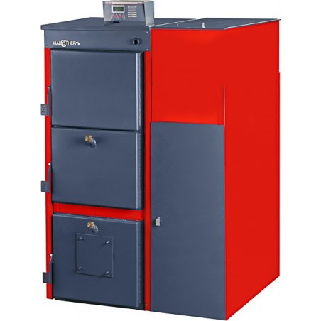 HALCOTHERM LN4XP 40 Λέβητας Ξύλου-pellet 4 διαδροµών καυσαερίων 40.000 Kcal/h