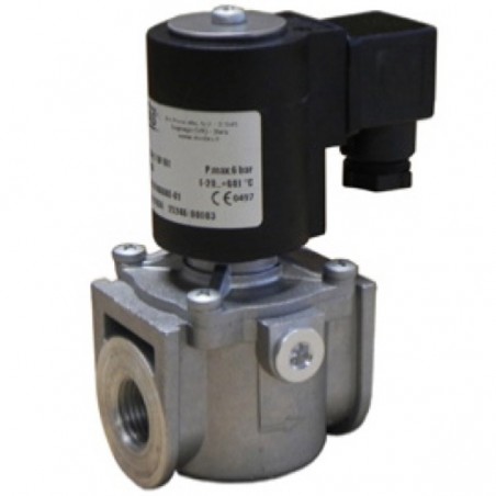 MADAS 208.12.58.14 Ηλεκτρομαγνητική Βαλβίδα Αυτόματης επαναφοράς Αλουμινίου Ν.C. βιδωτών άκρων με Διάμετρο ¾”