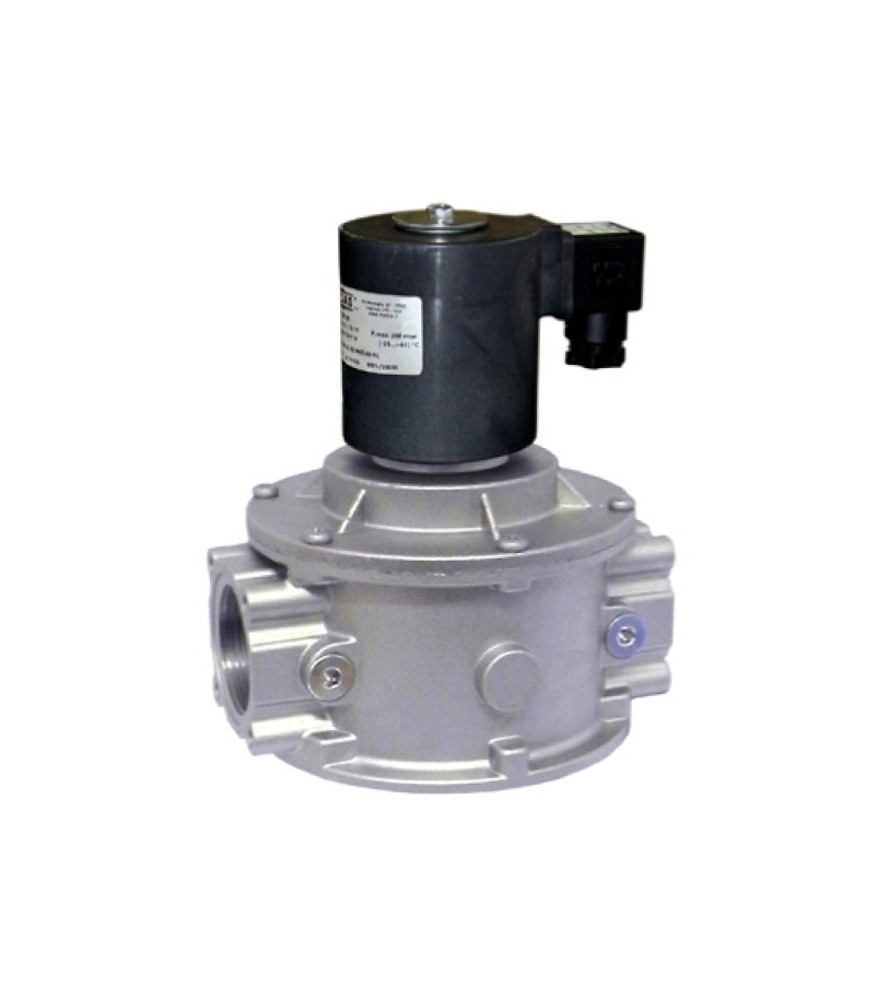 MADAS 208.12.62.16 Ηλεκτρομαγνητική Βαλβίδα Αυτόματης επαναφοράς Αλουμινίου Ν.C. βιδωτών άκρων με Διάμετρο 1 ¼”