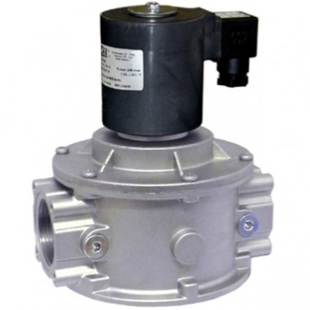 MADAS 208.12.62.16 Ηλεκτρομαγνητική Βαλβίδα Αυτόματης επαναφοράς Αλουμινίου Ν.C. βιδωτών άκρων με Διάμετρο 1 ¼”