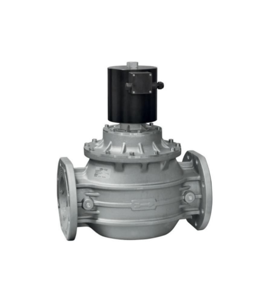 MADAS 208.12.60.17 Ηλεκτρομαγνητική Βαλβίδα Αυτόματης επαναφοράς Αλουμινίου Ν.C. Φλαντζωτών άκρων με Διάμετρο DN 80