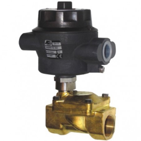 ACL 212.12.90.14 Ηλεκτροβαλβίδα N.C. Αυτόματης Επαναφοράς Αντιεκρηκτικού Τύπου με Διάμετρο ¾”