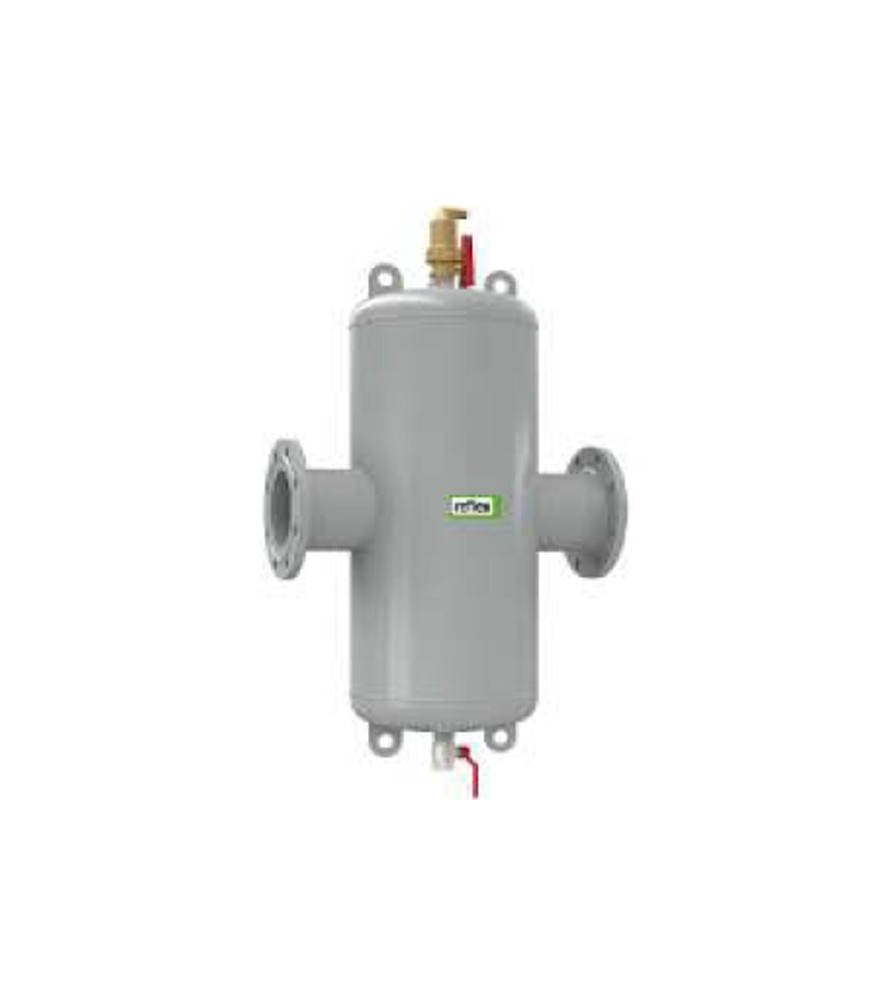 Reflex 8253340 EXTWIN (10 bar) Απαερωτής και Διαχωριστής Σωματιδίων Φλαντζωτό με Χαλύβδινο Κέλυφος 125 mm / 5”