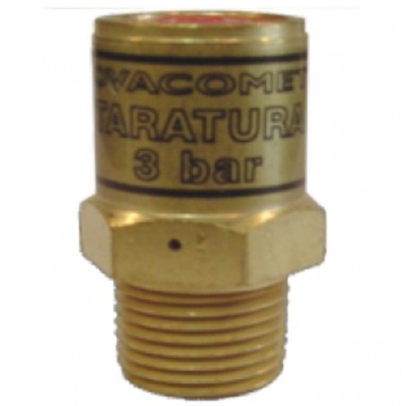 S.I.M.E. 703.18.10.13 Ασφαλιστικό γραμμής 3 bar με Διάμετρο ½”