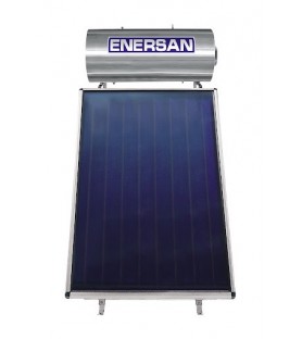 Enersan GLASS ECO GE 120-2E* Ηλιακός Θερμοσίφωνας Διπλής Ενέργειας 2 m²