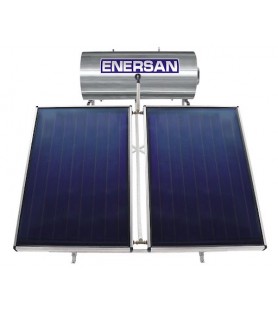 Enersan GLASS ECO GE 200-3E Ηλιακός Θερμοσίφωνας Διπλής Ενέργειας 3 m²