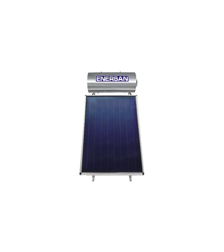 Enersan GLASS G 120-2E Ηλιακός Θερμοσίφωνας Τριπλής Ενέργειας 2 m²