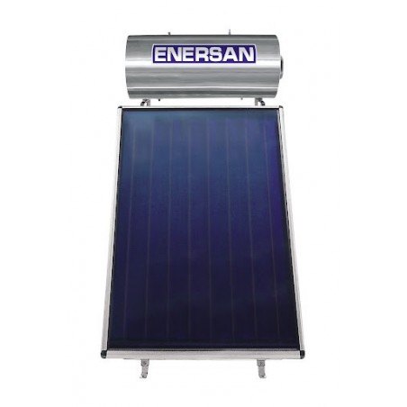 Enersan GLASS G 160-2.5EH ΟΡΙΖ Ηλιακός Θερμοσίφωνας Τριπλής Ενέργειας 2.5 m²